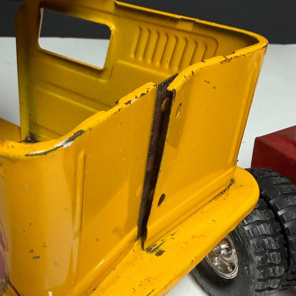 Vintage‎ Ertl International Transtar II Semi Truck Vista Dome Horse Van Trailer